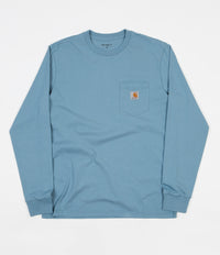 Carhartt Long Sleeve Pocket T-Shirt - Dusty Blue