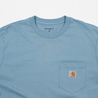 Carhartt Long Sleeve Pocket T-Shirt - Dusty Blue thumbnail