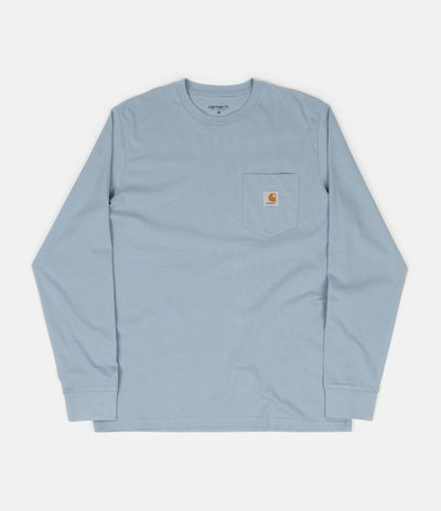 Carhartt Long Sleeve Pocket T-Shirt - Frosted Blue