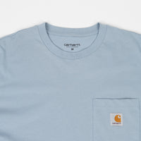 Carhartt Long Sleeve Pocket T-Shirt - Frosted Blue thumbnail