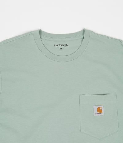 Carhartt Long Sleeve Pocket T-Shirt - Frosted Green