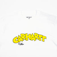 Carhartt Loony Script T-Shirt - White thumbnail