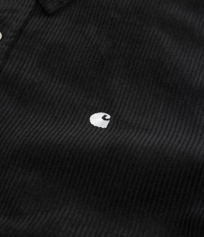 Carhartt Madison Cord Shirt - Black / Wax