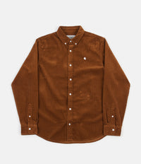Carhartt Madison Cord Shirt - Brandy / Wax