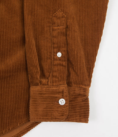 Carhartt Madison Cord Shirt - Brandy / Wax