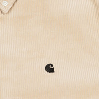 Carhartt Madison Cord Shirt - Ceramics / Black thumbnail