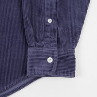 Carhartt Madison Cord Shirt - Cold Viola / Black thumbnail