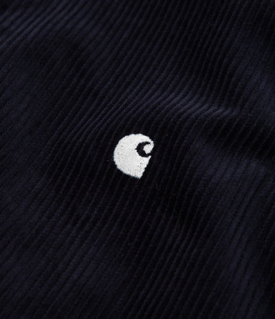 Carhartt Madison Cord Shirt - Dark Navy / Wax