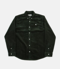 Carhartt Madison Cord Shirt - Dark Teal / Wax