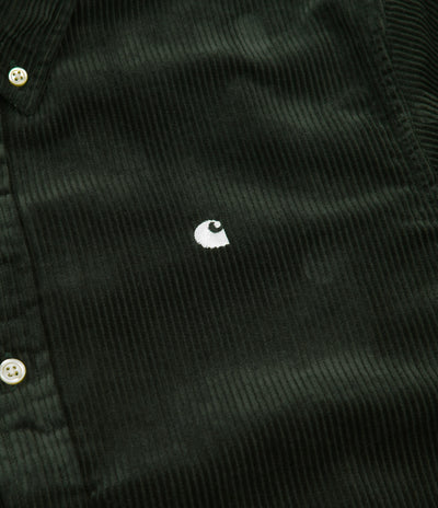 Carhartt Madison Cord Shirt - Dark Teal / Wax