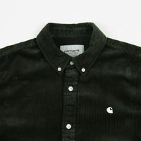 Carhartt Madison Cord Shirt - Dark Teal / Wax thumbnail