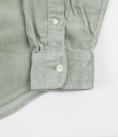 Carhartt Madison Cord Shirt - Frosted Green / Black