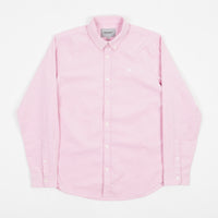 Carhartt Madison Fine Cord Shirt - Pale Quartz / White thumbnail
