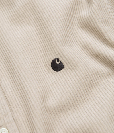 Carhartt Madison Cord Shirt - Wall / Black
