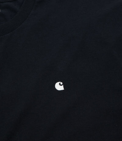Carhartt Madison Long Sleeve T-Shirt - Dark Navy / Wax