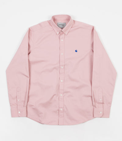 Carhartt Madison Shirt - Soft Rose / Sapphire