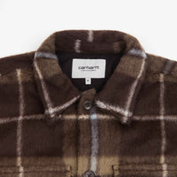 Carhartt Manning Shirt Jacket - Manning Check / Dark Umber / Leather thumbnail