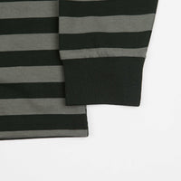 Carhartt Merrick Pocket Long Sleeve T-Shirt - Merrick Stripe / Dark Cedar / Thyme thumbnail