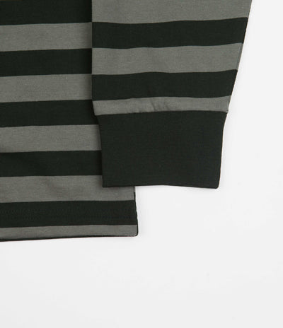 Carhartt Merrick Pocket Long Sleeve T-Shirt - Merrick Stripe / Dark Cedar / Thyme