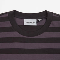 Carhartt Merrick Pocket T-Shirt - Merrick Stripe / Soot / Artichoke thumbnail