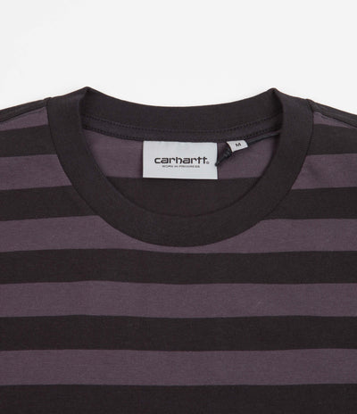 Carhartt Merrick Pocket T-Shirt - Merrick Stripe / Soot / Artichoke