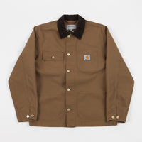 🔥Carhartt WIP Corduroy “Michigan” Chore Coat Brown/Jasper