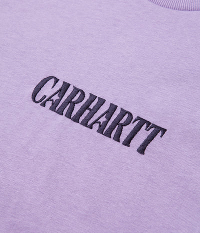 Carhartt Multi Star Script T-Shirt - Soft Lavender / Mizar