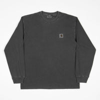 Carhartt Nelson Long Sleeve T-Shirt - Black thumbnail