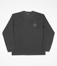 Carhartt Nelson Long Sleeve T-Shirt - Black