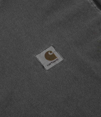 Carhartt Nelson Long Sleeve T-Shirt in Black