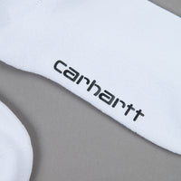 Carhartt Norwood Socks - White / Black / Pop Orange thumbnail