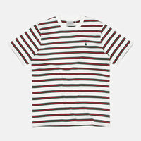 Carhartt Oakland Stripe T-Shirt - Wax / Treehouse thumbnail