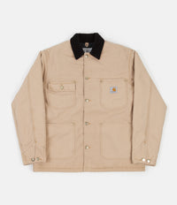 Carhartt OG Chore Coat - Dusty Hamilton Brown / Black