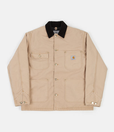 Carhartt OG Chore Coat - Dusty Hamilton Brown / Black