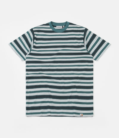 Carhartt Otis T-Shirt - Otis Stripe / Wax | Flatspot