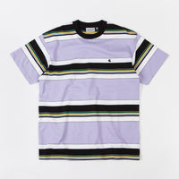 Carhartt Ozark Stripe T-Shirt - Soft Lavender thumbnail