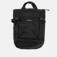 Carhartt Payton Carrier Backpack - Black / Black / White thumbnail