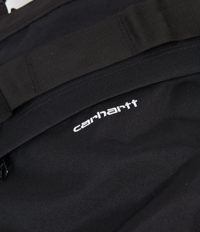 Carhartt Payton Carrier Backpack - Black / Black / White