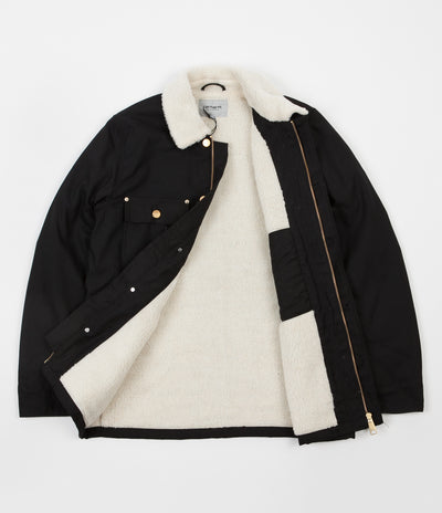 Carhartt Fairmount Coat - Black Rigid