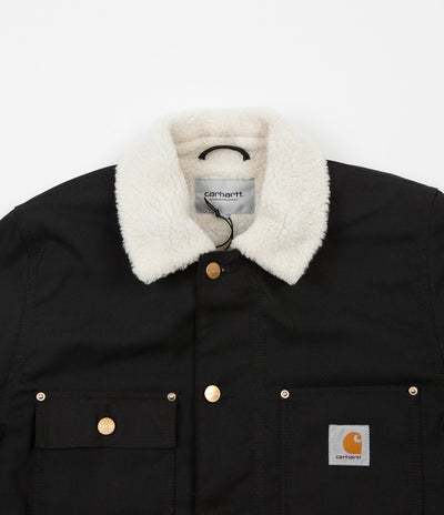 Carhartt Fairmount Coat - Black Rigid