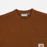 Carhartt Pocket Crewneck Sweatshirt - Brandy thumbnail