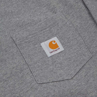 Carhartt Pocket Crewneck Sweatshirt - Dark Grey Heather thumbnail