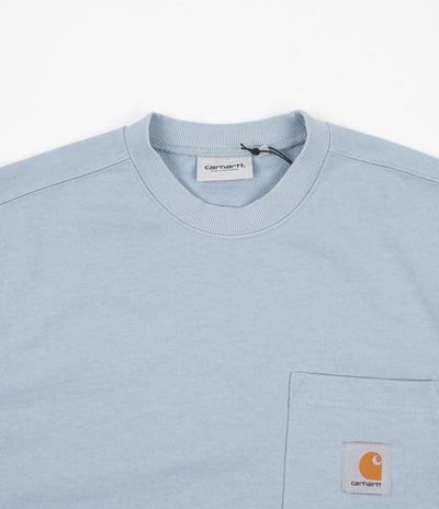Carhartt Pocket Crewneck Sweatshirt - Frosted Blue