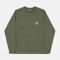 Carhartt Pocket Long Sleeve T-Shirt - Dollar Green thumbnail