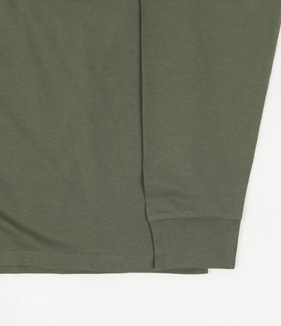 Carhartt Pocket Long Sleeve T-Shirt - Dollar Green