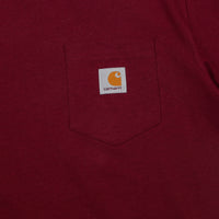 Carhartt Pocket T-Shirt - Cranberry thumbnail