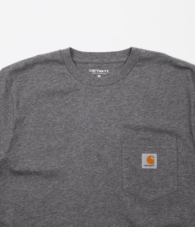 Carhartt Pocket T-Shirt - Dark Grey Heather