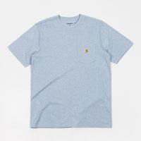 Carhartt Pocket T-Shirt - Frosted Blue Heather thumbnail