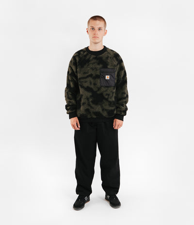 Carhartt Prentis Crewneck Sweatshirt - Camo Blur / Green