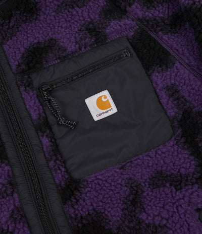 Carhartt Prentis Liner Jacket - Camo Blur / Purple